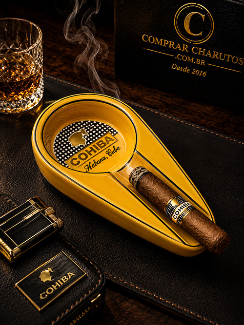 Cinzeiro Cohiba de Cerâmica para Charutos, Jardins São Paulo
