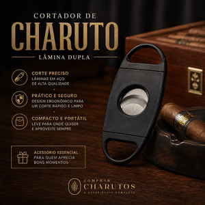 Cortador de Charuto Lâmina Dupla, Jardins São Paulo